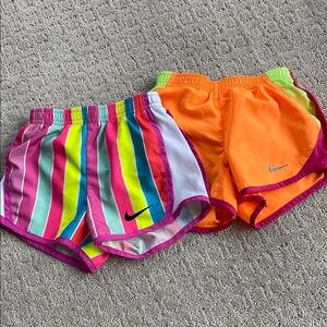 Nike Striped and Solid Running Shorts Set